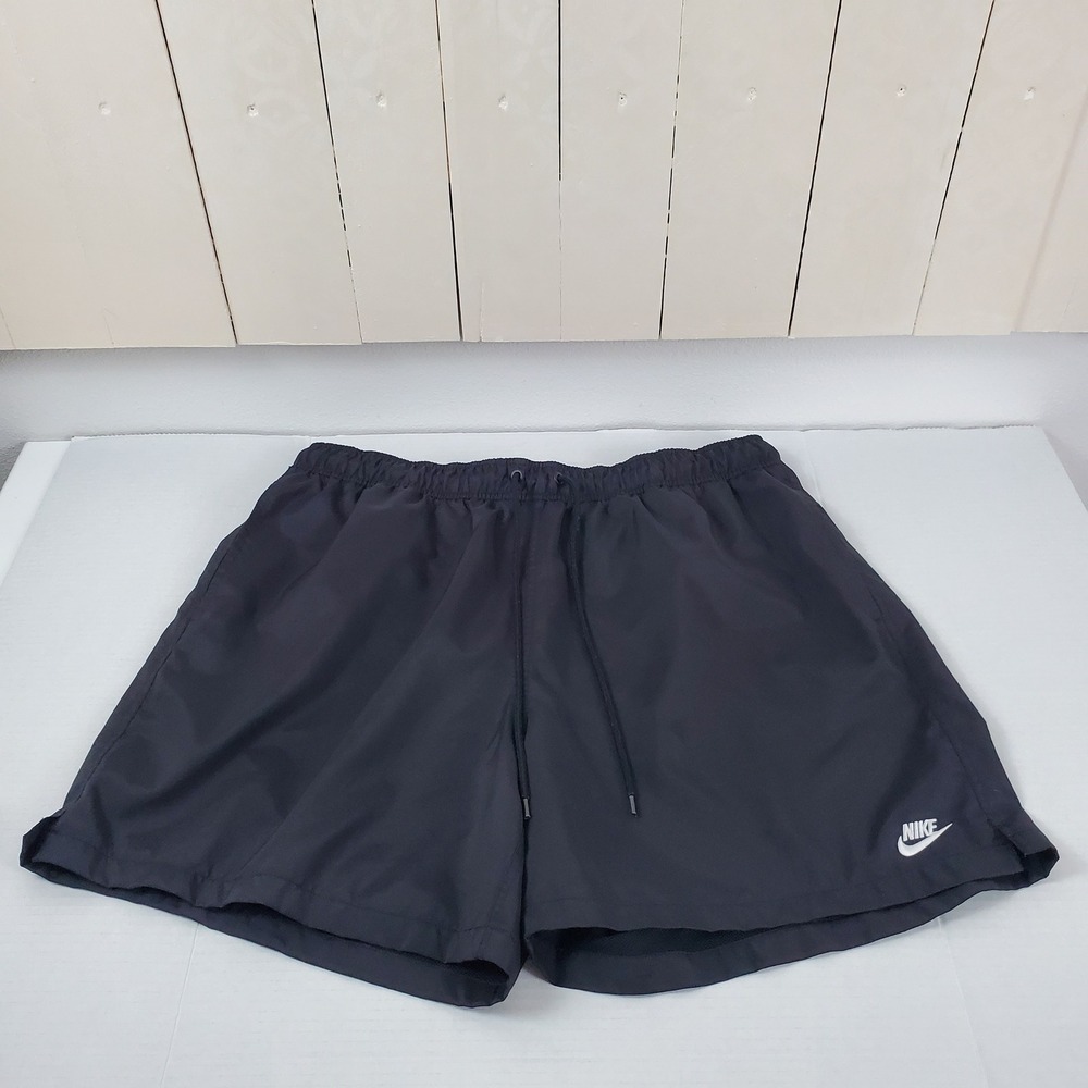 Nike Mens XL Athletic Shorts Black Mesh Lined Training Gym Running XL Big & Tall